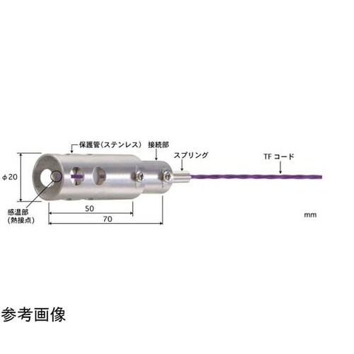 水中投下形温度センサ Model 530