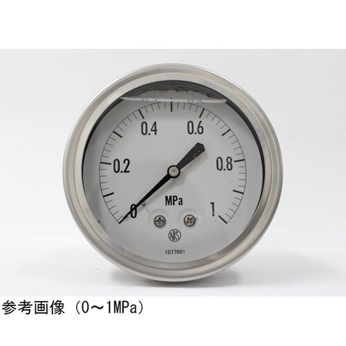 グリセリン入圧力計(100Φ) 25MP