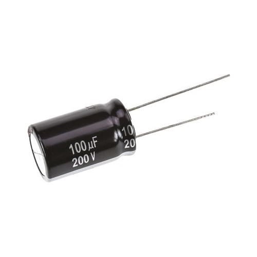 コンデンサ 100μF 200V dc