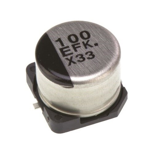 コンデンサ 100μF 25V dc 1