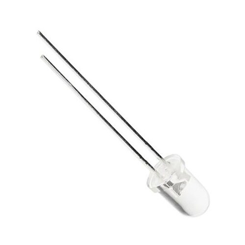 LED 白 スルーホール実装 5 mm(