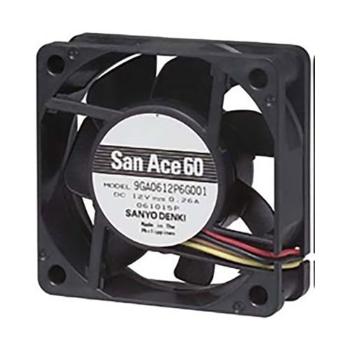 軸流ファン 電源電圧:12 V dc D