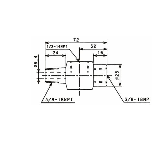 圧力計取付金具 GA−1