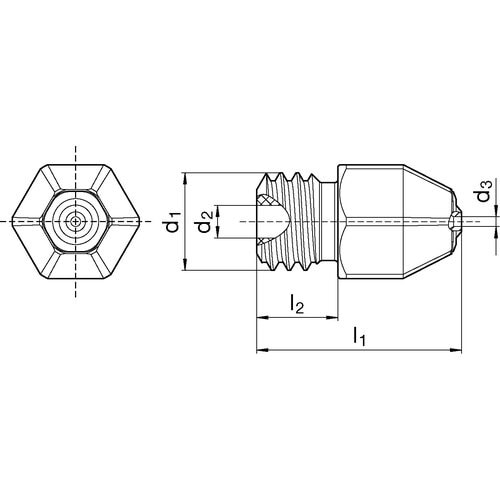 GUHRING 3Dプリンター用ノズル DIANO