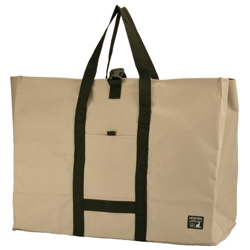 ビッグバッグ 収納ケース付き (カーキ&ブラック)