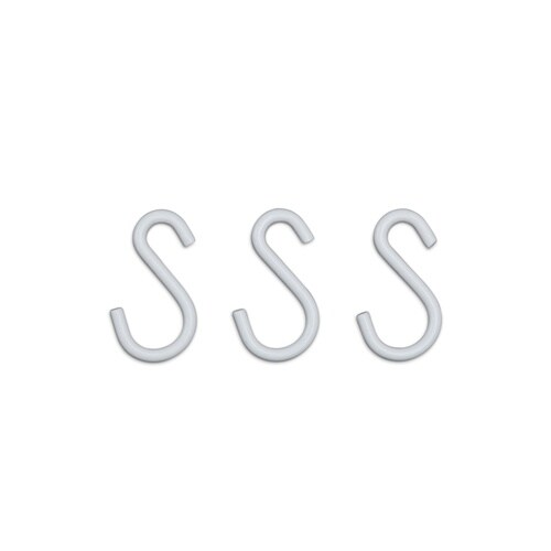 メタルラックS字フック CMM−3SF WH