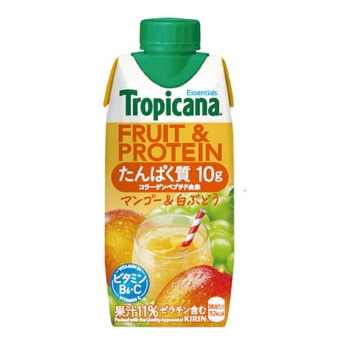 トロピカーナEマンゴー&白ぶどう330ml12本