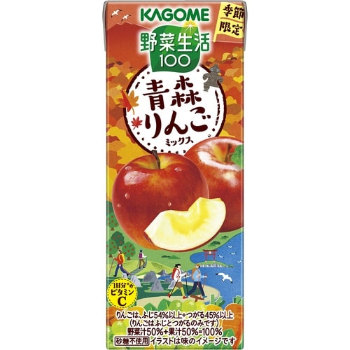 野菜生活青森りんごミックス 195ml 24本