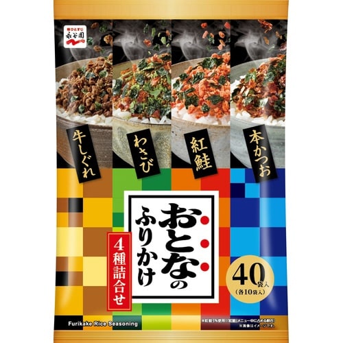 おとなのふりかけ4種詰合せ40食入×6