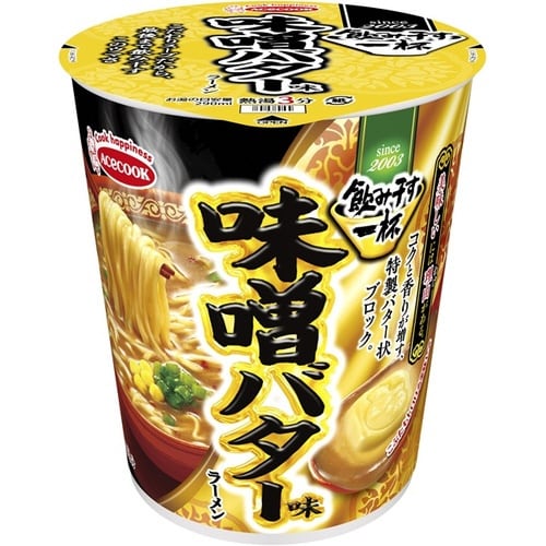 タテ型飲み干す一杯 味噌バター味ラーメン 12個入