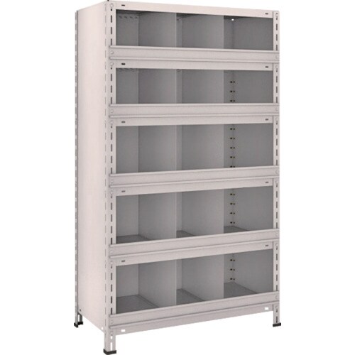 軽量棚 縦仕切前当付 53X56