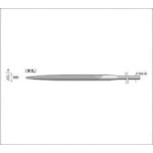 精密鉄鋼ヤスリ 細目半丸 57315
