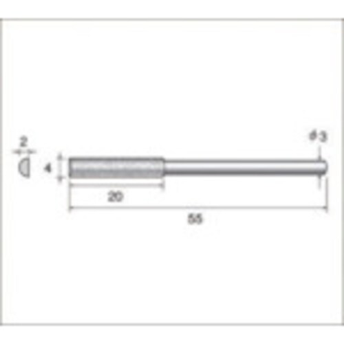 ダイヤモンドヤスリ 62872