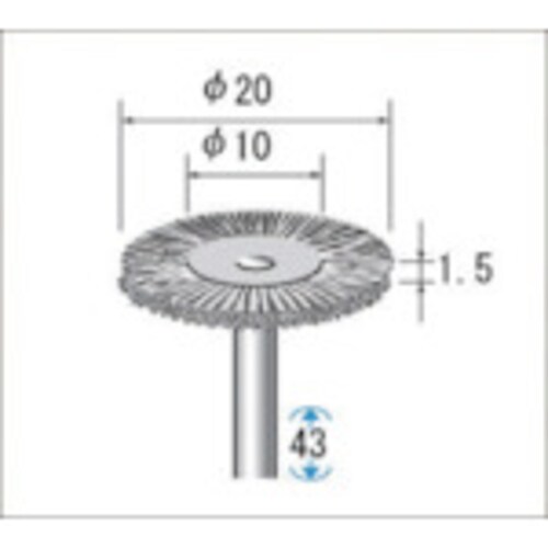 ステンレスワイヤーブラシ 50423