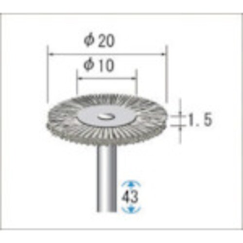 ワイヤーブラシ 50443