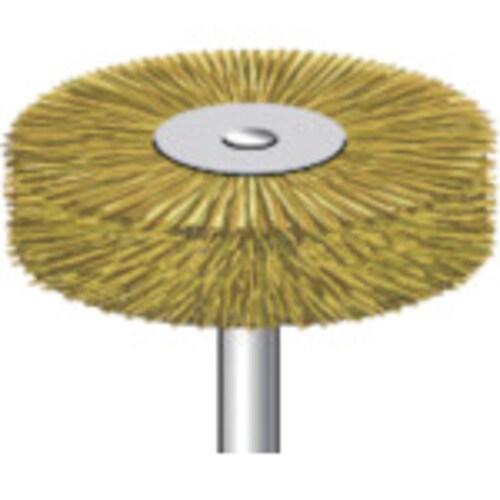 ワイヤーブラシ特厚真鍮 (5本入)