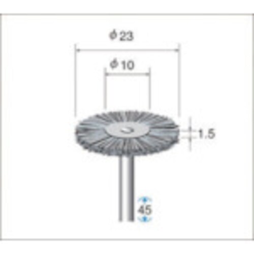 ダイヤ入りナイロンブラシ #240 51016
