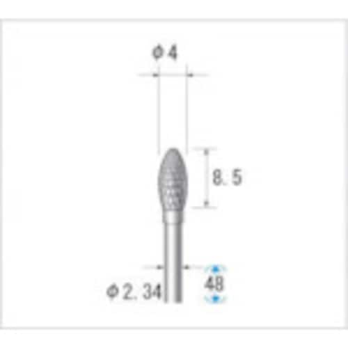 超硬カッター 楕円(ダブルカット) 23410