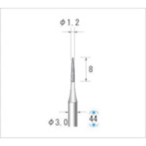 電着ダイヤモンドバー 刃径1.3mm