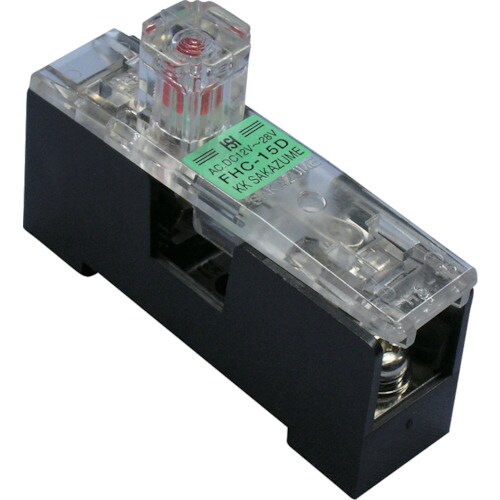 ヒューズホルダー(溶断時赤LED点灯)