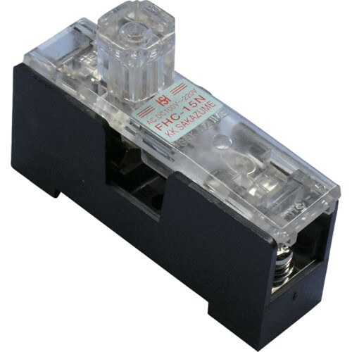 ヒューズホルダー(溶断時赤ネオン点灯)