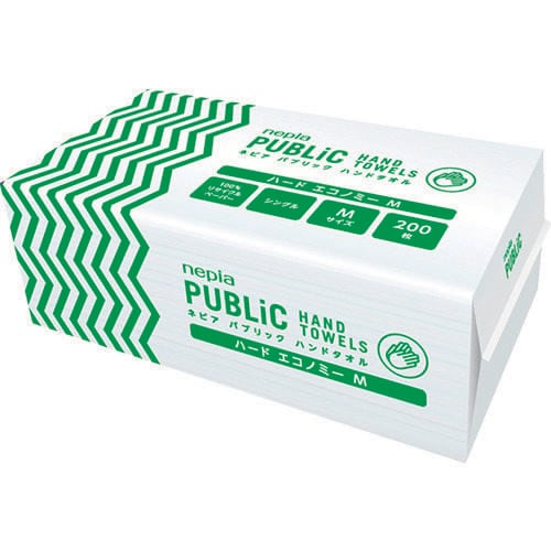 パブリックハンドタオルハード200枚 79719