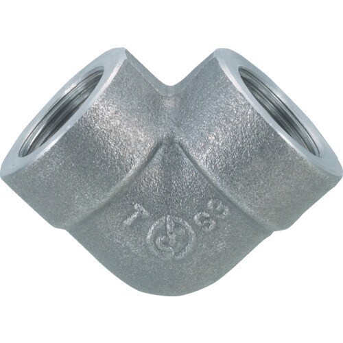 90°エルボ 90E 20A 炭素鋼 ねじ込み