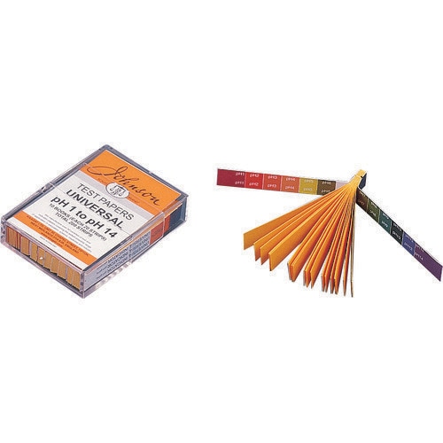 ブック式ペーハー試験紙