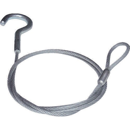 鉄製カットワイヤー 片側フック付き Y75