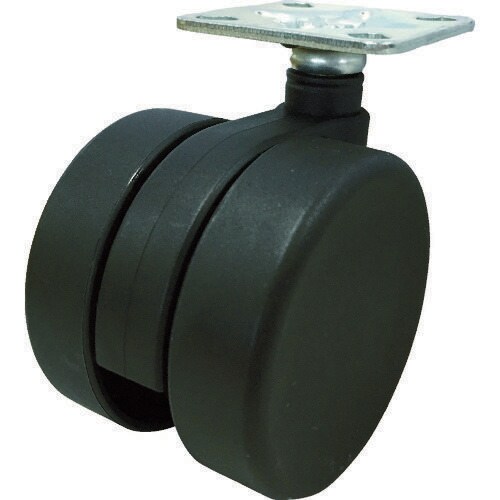プレート式双輪キャスター FROGP65BK