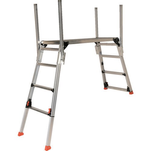 手掛り棒付足場台脚部伸縮タイプ TDWG910TE