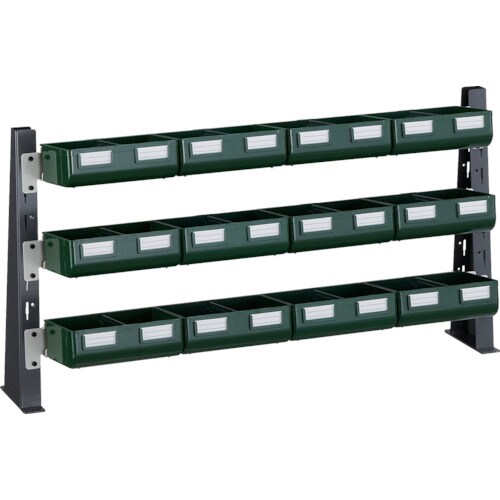 UPR型ライトビンラック卓上用 330−4591