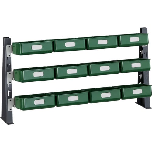 UPR型ライトビンラック卓上用 330−4574