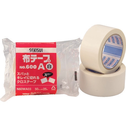 布テープ#600A 38X25 白