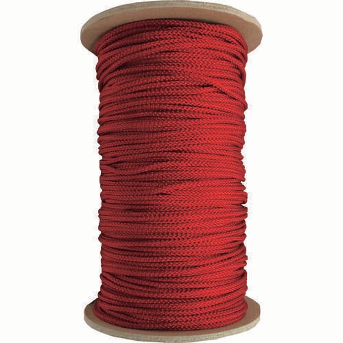 江戸打ち紐 赤 約3mm×130m