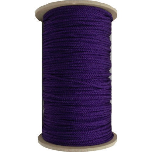 江戸打ち紐 紫 約3mm×130m