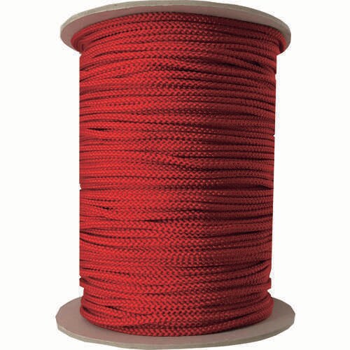 江戸打ち紐 赤 約4mm×130m
