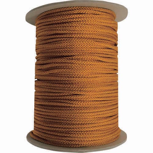 江戸打ち紐 金茶 約4mm×130m