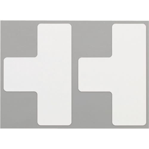 耐久フロアサインズT型M白20枚