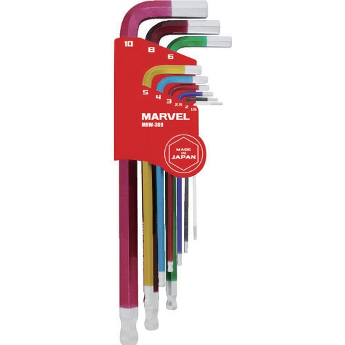 ボールポイント六角棒レンチ MHW309