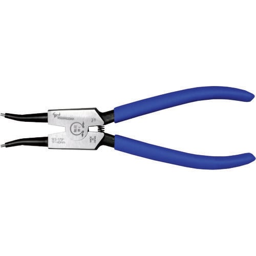 スナップリングプライヤー軸用直 SES−175P