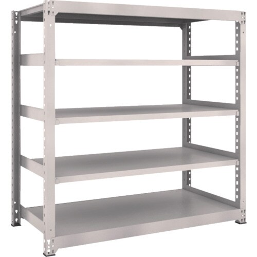 M3型中量棚 5段 単体 ネオグレー