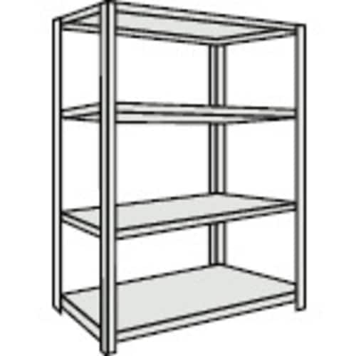 軽量棚 中棚ボルトレス型 L43V14