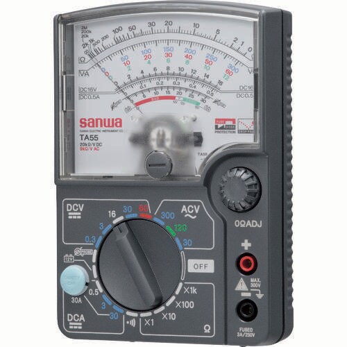 アナログマルチテスタ 自動車測定用 TA55