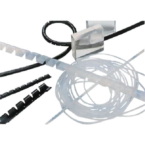 スパイラルチューブ 8X50m ブラック