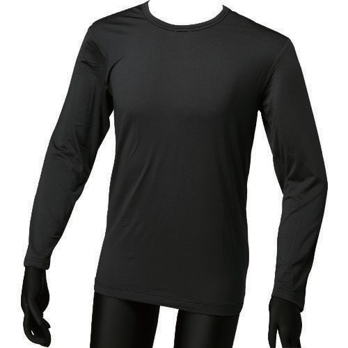 裏起毛長袖インナー クルーネック 3L