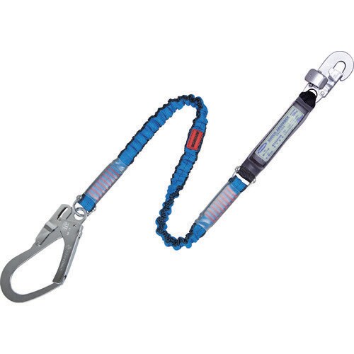 胴ベルト型用ランヤード ノビロン 青
