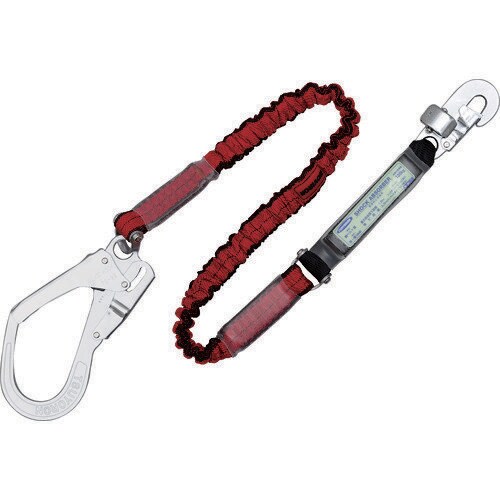 胴ベルト型用ランヤード ノビロン 赤