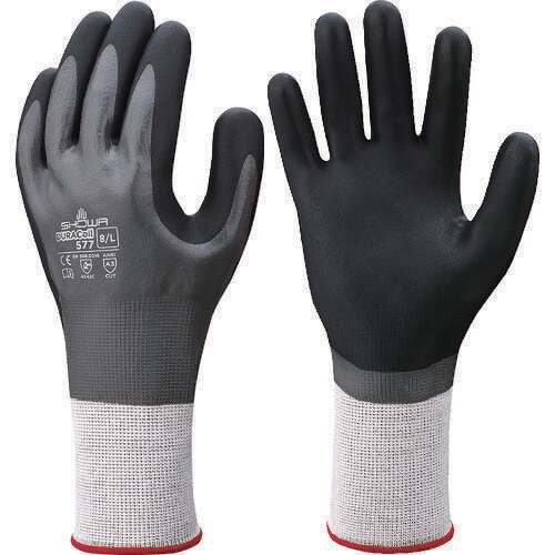 耐切創手袋 デュラコイル577 グレー XL
