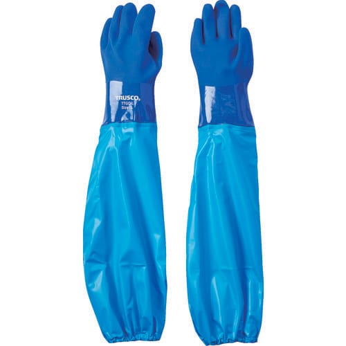 腕カバー付耐油手袋 Lサイズ